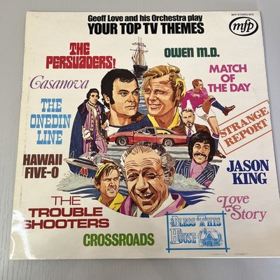 Geoff Love and His Orchestra Play Your Top TV Themes Vinyl MFP STEREO 5272 VGC 