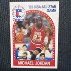 Michael Jordan Card 1980'S FIRST ALL STAR AUTHENTIC ORIGINAL BULLS JERSEY #23