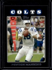 2008 Topps Indianapolis Colts Peyton Manning #1