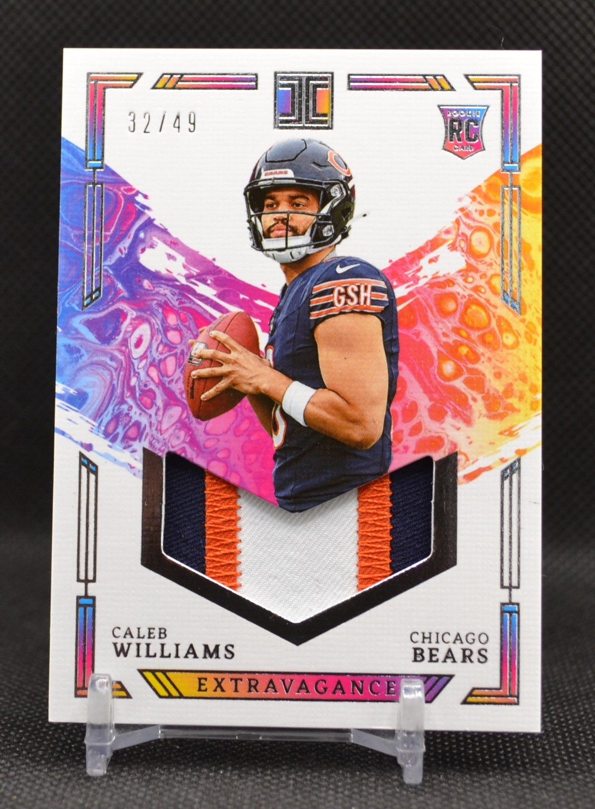 2024 Panini Impeccable CALEB WILLIAMS RC Rookie Extravagance Sick Patch 32/49