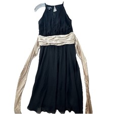 Vintage Y2K Dressbarn Babydoll Dress Size 8 Ties In Back Prom Hoco Fairy Goth