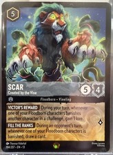 Scar Created by the Vine 194/207 Legendary Cold Foil Lorcana Attack of the Vine