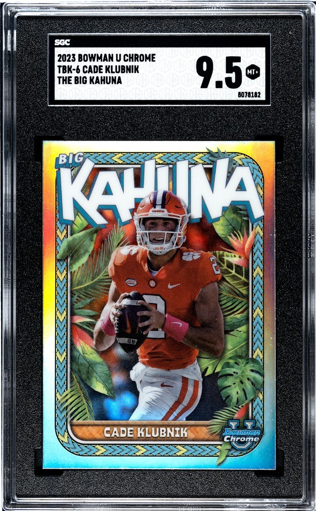 OZWNRT ブーファン　BoophamneMan TheCaudexMan 2023 Bowman University Chrome - The Big Kahuna Cade Klubnik #TBK-6