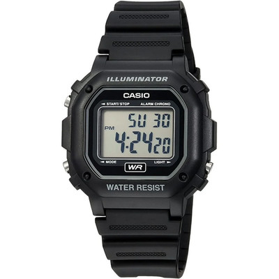 Men's Digital Sport Watch LED Illuminator Alarm Chronograph Black Resin Band