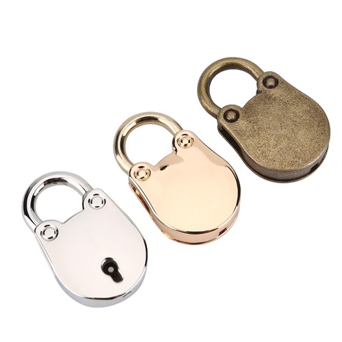 Antikes Vorhängeschloss Schlüssel Metall Padlock Notizbuch Sicherheit Geschenk - Bild 5 von 22