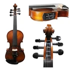 Solid wood 6 string Electric Violin + full size Acoustic violin 4/4, Good sound