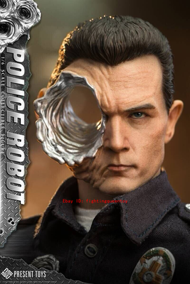 PRESENT TOYS PT-SP62 Terminator T1000 Police Robot 1/6 Action