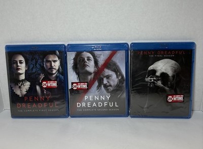 PENNY DREADFUL - Seasons 1-3 - Complete Series Blu Ray BRAND NEW SEALED Rare
