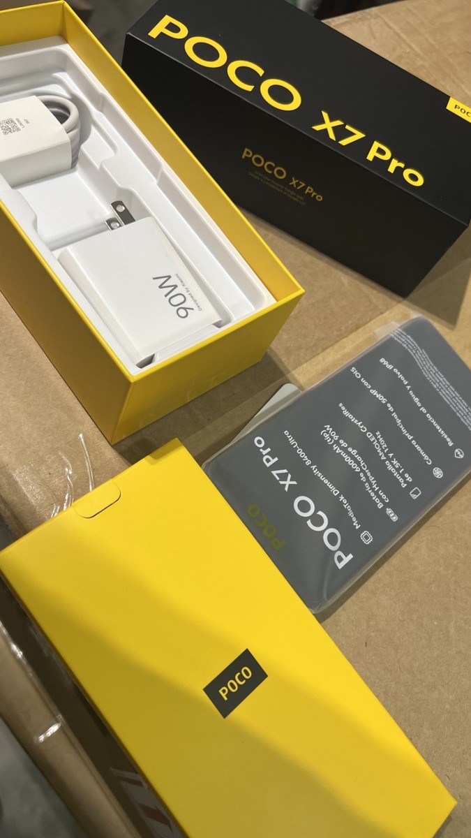 スマートフォン本体 POCO X7 Pro Yellow 12GB RAM 512GB ROM Amazon.com: Xiaomi Poco X7 PRO 5G + 4G LTE (for Tmobile Mint