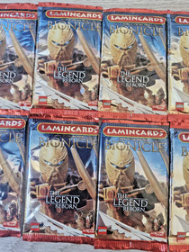 LEGO Bionicle Lamincards 8 Packs The Legend Reborn Mata Nui Glatorian Legends Sk