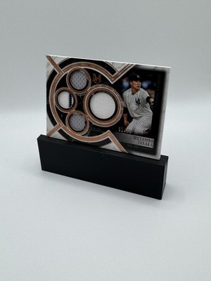 2018 Topps Museum Collection Masahiro Tanaka #SPQR-MTA Primary Pieces Quad /75