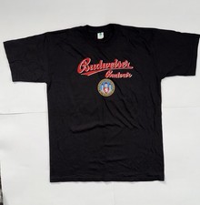 Budweiser Budvar | Czech Brewery | XXL | Black T Shirt | Beer