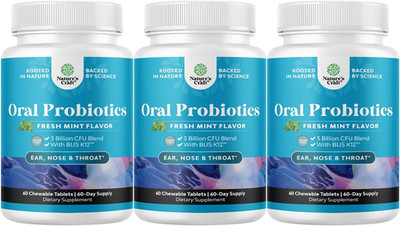 Oral Probiotics for Teeth & Gums | BLIS K12 Mint Lozenges Dental Support 3 Pack