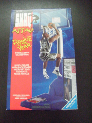Vintage Shaquille O'Neal 1993 Kenner Shaq Attack Rookie Of The Year NIB