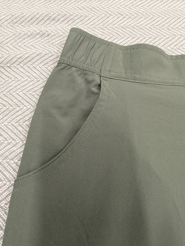 Eddie Bauer Traveler Ankle Pants Lightweight Stretch UPF50 green XXL - 第 2/10 張圖片
