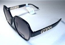 NEW GUESS Classic Black Rhinestone Logo GO00091 Sunglasses Case