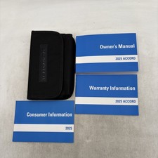 2025 HONDA ACCORD OWNERS MANUAL USER TOURING LX SE EX-L EX SPORT I4 SEDAN