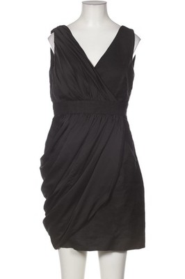 MANGO Kleid Damen Dress Damenkleid Gr. S Leinen Schwarz #ftdduaj