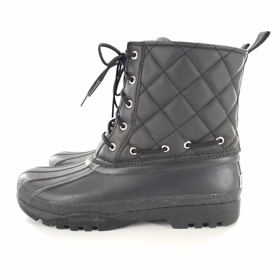 Sperry Topsider Sperry Duck Boots Women's Sale Black Sperry - Main Image