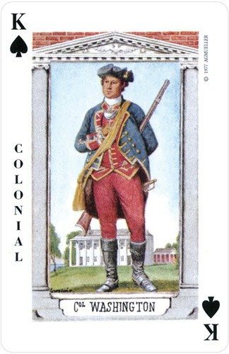 AMERICAN HISTORY PLAYING CARDS DECK US GAMES SYSTEMS CARDS WITH BOOKLET NEW - Afbeelding 5 van 9