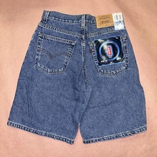 Vintage 1990 s Levis 565 Shorts, Wide Leg, Deadstock NWT, Size 14 W27