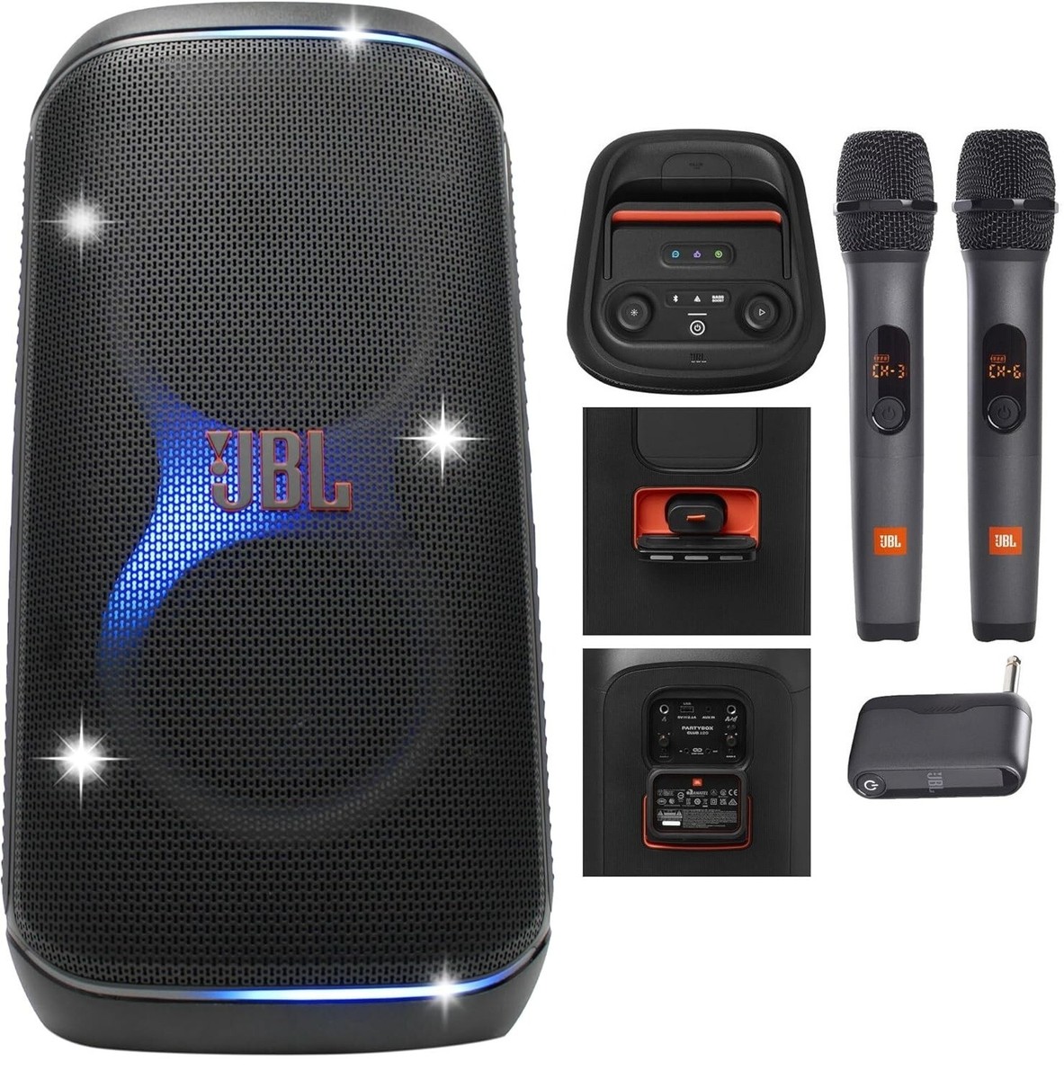 jbl portybox 120 黒　中古 JBL Party Box Club 120 Portable Party Speaker Black | eBay