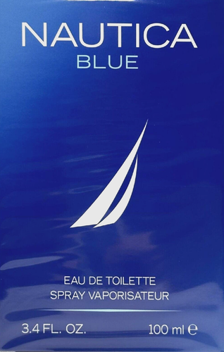 NAUTICA BLUE EAU DE TOILETTE SPRAY FOR MEN 3.4 Oz / 100 BRAND NEW!!! - Picture 1 of 5