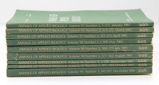 Annalen Der Angewandten Biologie 1981 Vereini...