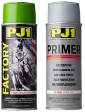 PJ1 Kawasaki Green Factory OEM Color Match Aerosol Paint & Primer 17-KGO 18-PRMG