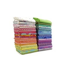 True Colors 2020 Fat Quarter Bundle (39 Pieces) by Tula Pink for Free Spirit ...