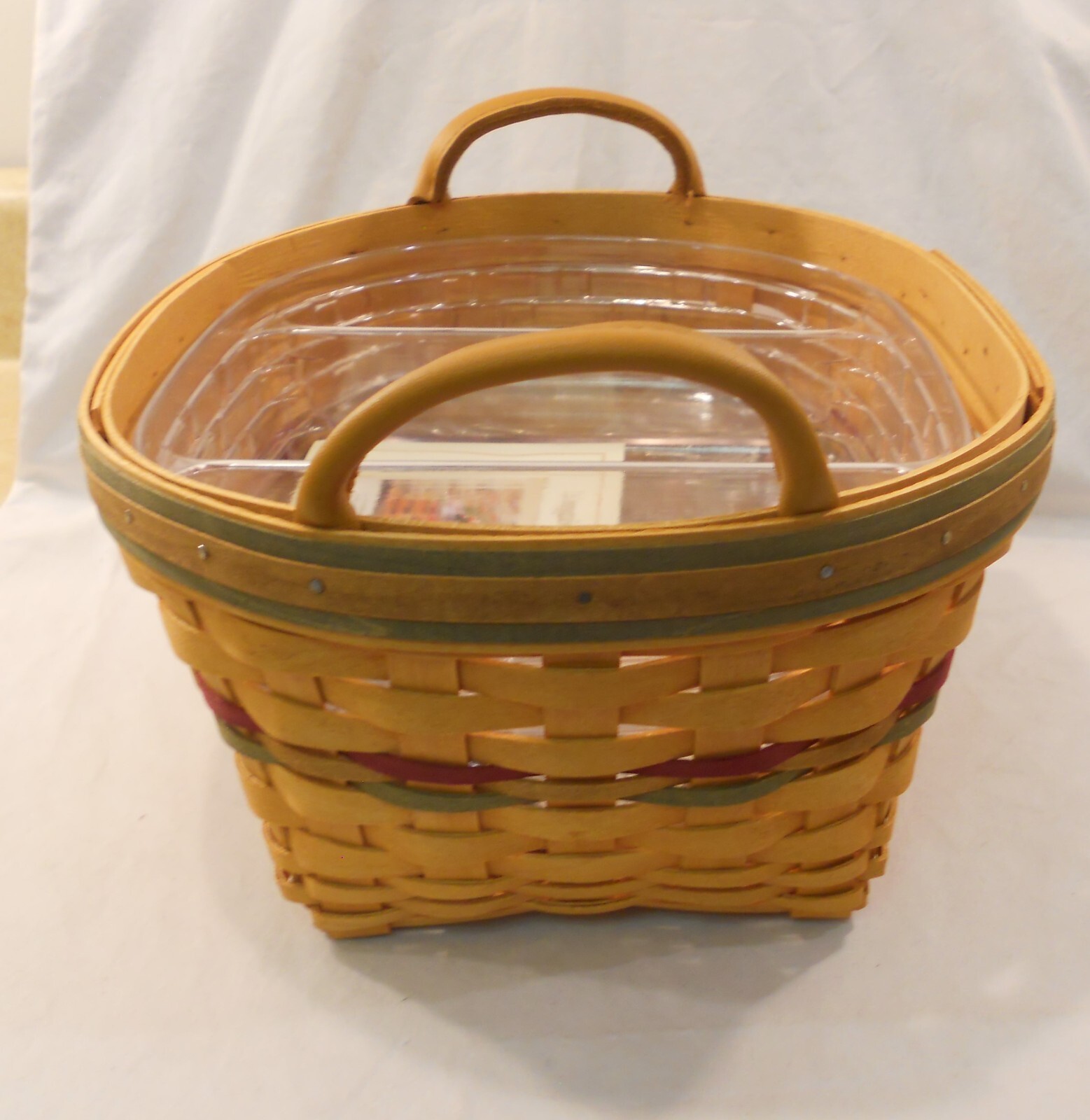 Longaberger 2001 Large Autumn Reflections Daily Blessings Basket w