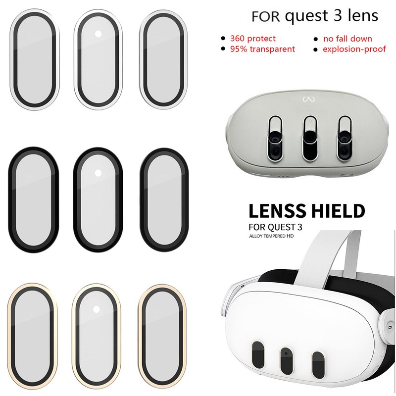 Glasses Lens Protective Film Explosion-Proof VR Accessories for Quest 3 Headset