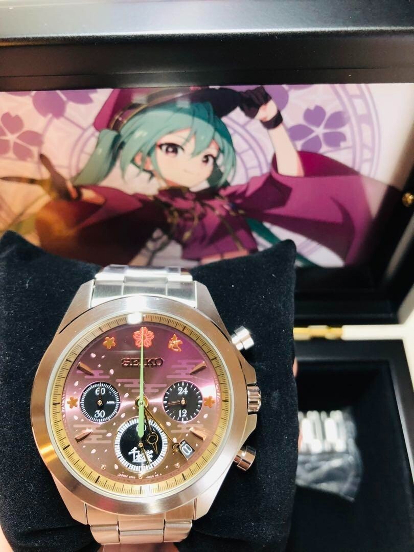 Купить SEIKO Hatsune Miku Senbonzakura Limited Watch Music Japan