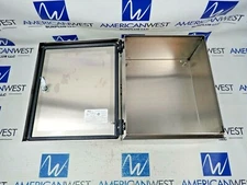 NEW SAGINAWCONTROL SCE-1210ELJSS STAINLESS 4X ENCLOSURE 12,4,4X