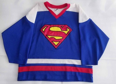 superman hockey jersey