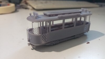 Straßenbahn Catania H0m im Bausatz