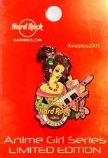 Hard Rock Cafe Chicago Hotel Anime Girl Series Pin 2016 HRC LE New Pin # 91536