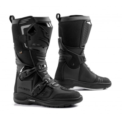 adv motorcycle avantour boots FALCO adventure approved black