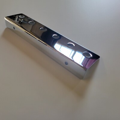 LOWRIDER HYDRAULICS SWITCH PLATE /PANEL 6 HOLE  LIGHT WEIGHT CHROME PLATED NEW