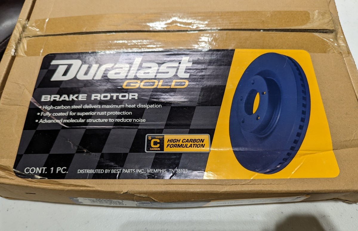 Duralast gold brake rotor 75010DG, New, Open box | eBay