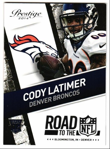G194 2014 Prestige Road to the NFL Cody Latimer Rookie Denver Broncos #22