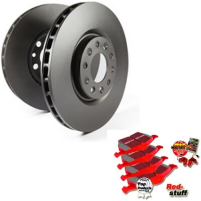 EBC B03 Bremsen Kit Hinten Beläge Scheiben für A3 Superb Caddy Golf Scirocco