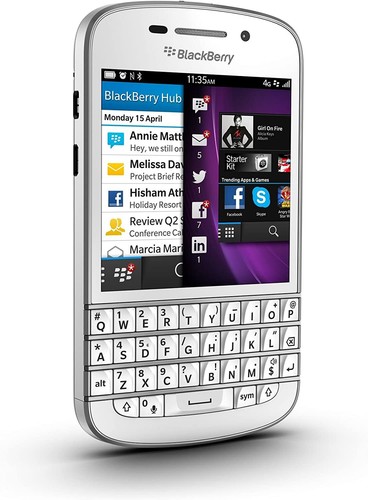 Original BlackBerry Q10 (SQN100-1,-3,-5) Micro-SIM Qwerty Unlocked Mobile Phone - Picture 17 of 22