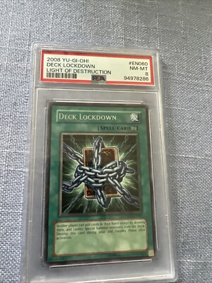 Deck Lockdown - Rare LODT-EN060- NM - PSA 8 Population Of 1 | eBay