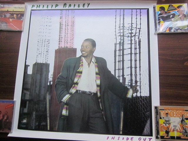 Philip Bailey 1986 Inside Out Promo Poster Earth, Wind & Fire Nile Rodgers EW&F