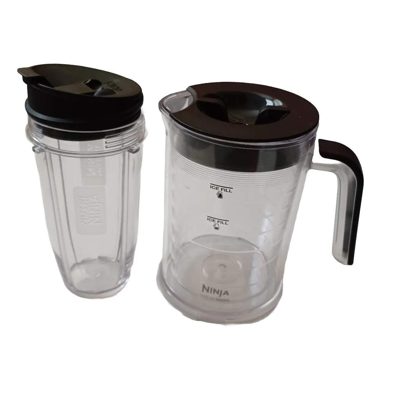 Ninja Over Ice Carafe 50 oz Coffee Bar Double Wall Tritan Bl