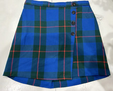 Tartan Plaid Mini Skirt Schoolgirl Clueless 90s Y2K Preppy Holiday Academia SZ 7
