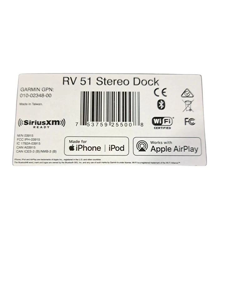 Garmin, 010-02348-00, RV 51, base estéreo Foto 3 de 4