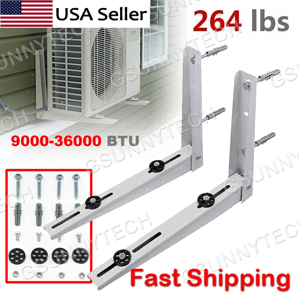Wall Mounting Bracket for Mini Split Air Conditioner 9000 - 36000 Btu  Condenser | eBay