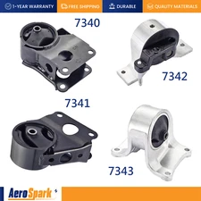 Set of 4 Engine Motor & Transmission Mount for 2002-2006 Nissan Altima 2.5L Auto